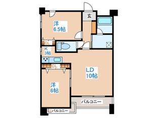 ＮＯＶＡ大通の物件間取画像